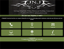 Tablet Screenshot of jnjlawns.com